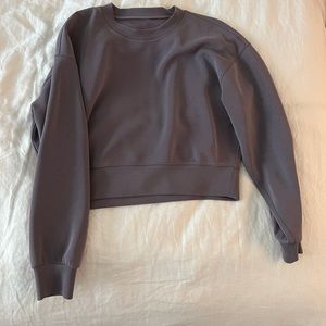 Lululemon perfectly oversized cropped crew